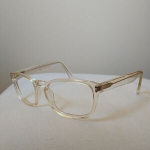 HACKETT BESPOKE Eyeglass Frames HEB091 353 Yellow Clear Rectangular 53-19-145